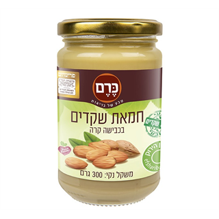 חמאת שקדים בכבישה קרה